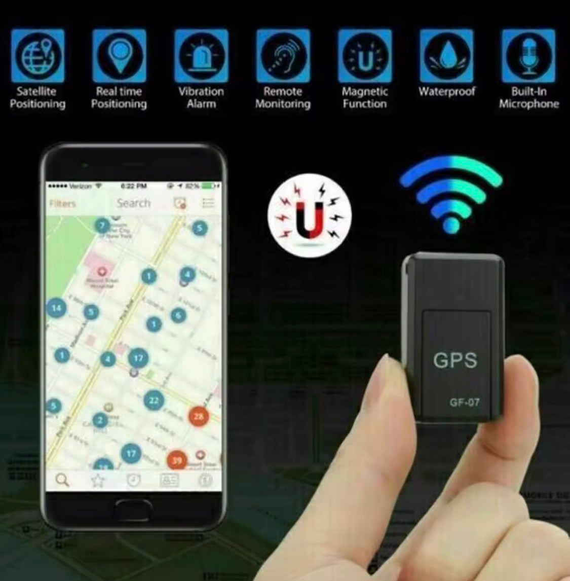 Mini localizzatore magnetico