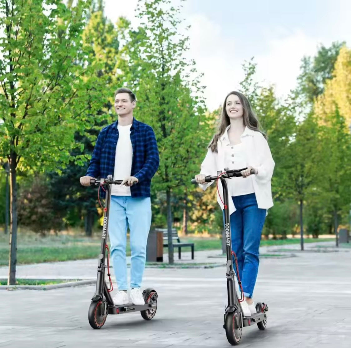 Scoot elettrico TODIMART T3 per adulti 350W motore potente 36V 7.8AH 20-30KM APP leggera