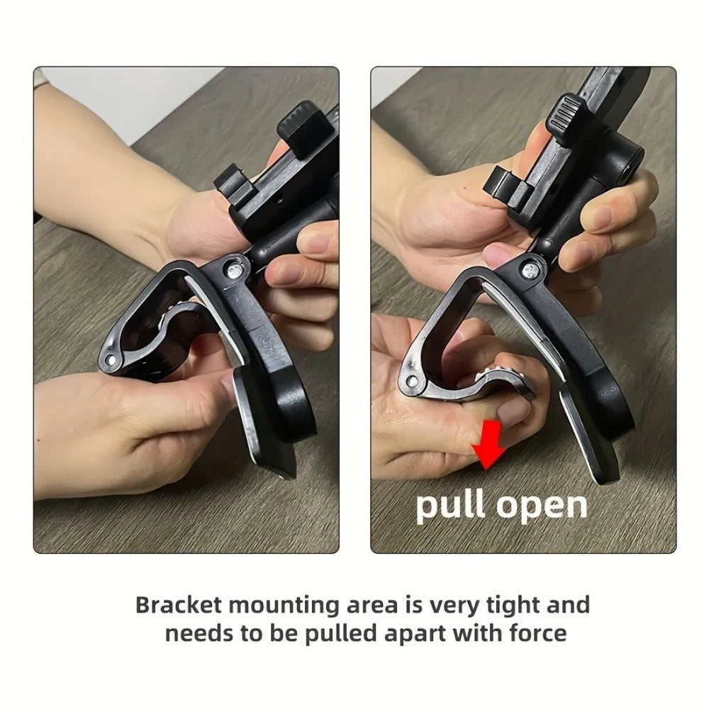 Supporto per telefono universale per cruscotto per auto 360 ° Supporto per auto per smartphone rotante, per iPhone,