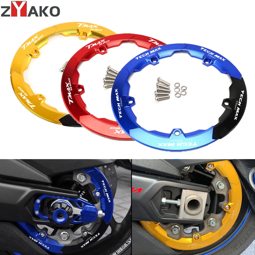 Per Yamaha TMAX 560 Tech max TMAX560 Tmax 530 SX 530DX Scooter per moto CNC Cinghia di trasmissione Protezione della copertura della puleggia
