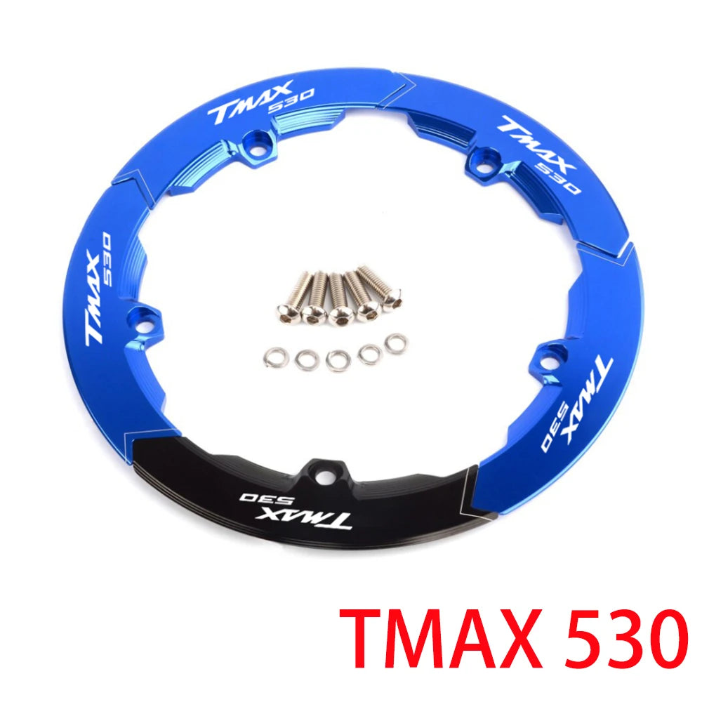 Per Yamaha TMAX 560 Tech max TMAX560 Tmax 530 SX 530DX Scooter per moto CNC Cinghia di trasmissione Protezione della copertura della puleggia