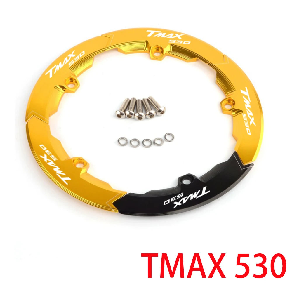 Per Yamaha TMAX 560 Tech max TMAX560 Tmax 530 SX 530DX Scooter per moto CNC Cinghia di trasmissione Protezione della copertura della puleggia
