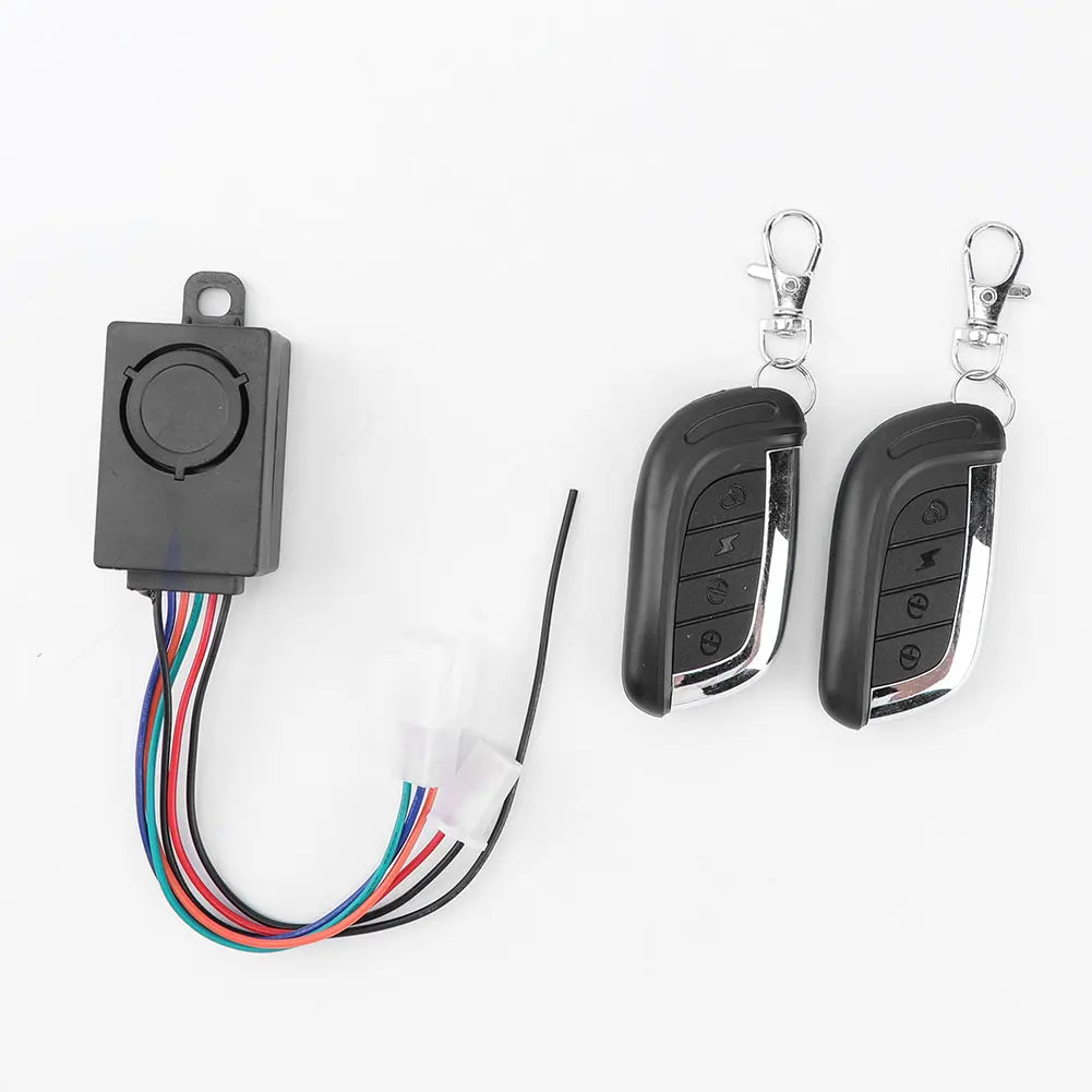Sistema di allarme E-bike 48V 60V 72V con due interruttori per forniture per Controller Brushless triciclo per bicicletta elettrica