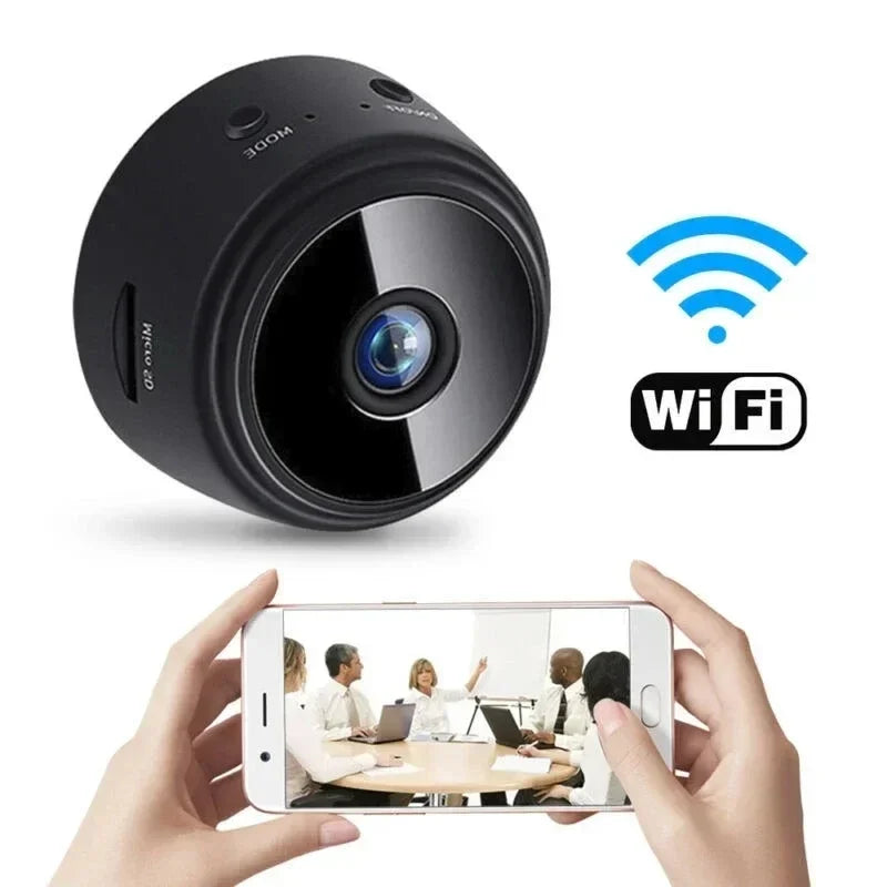 Mini telecamera WiFi Videoregistratore wireless Telecamera di protezione di sicurezza Smart Home Telecamera di monitoraggio per neonati e animali domestici