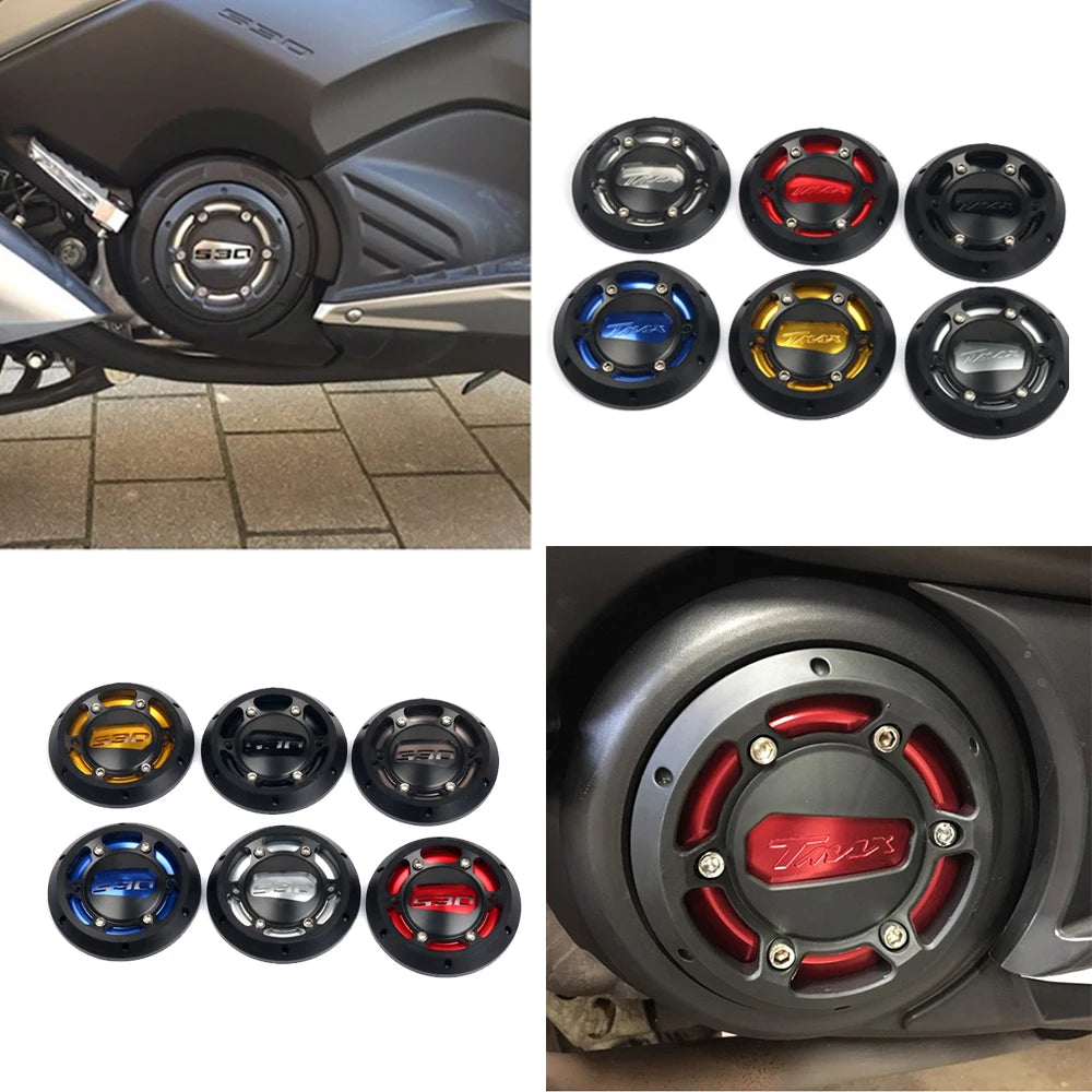 Cursore di protezione del coperchio dello statore del motore del motociclo per Yamaha TMAX530 TMAX 530 TMAX 530 T-MAX530 TMAX500 TMAX 500 TMAX 500 T MAX 500