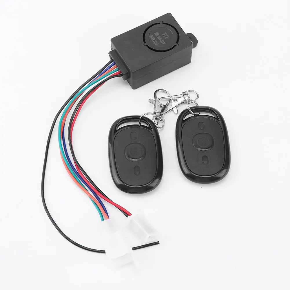 Sistema di allarme E-bike 48V 60V 72V con due interruttori per forniture per Controller Brushless triciclo per bicicletta elettrica