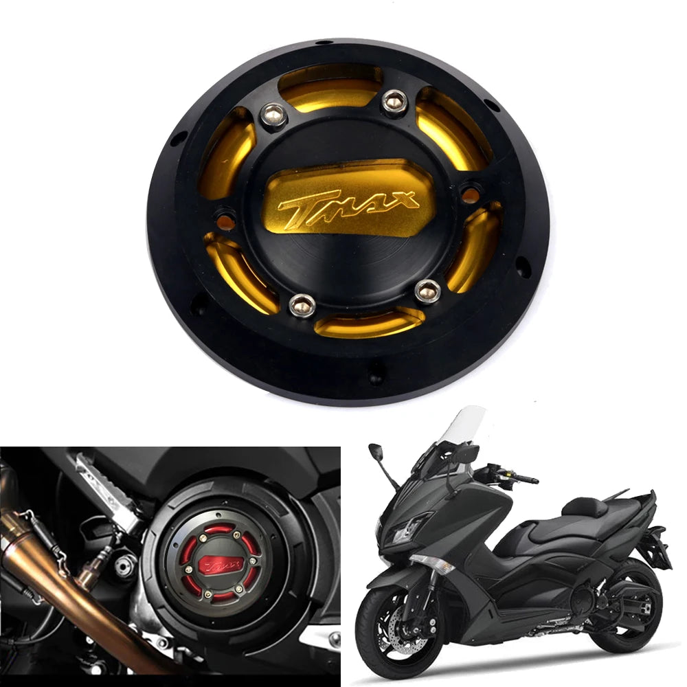 Cursore di protezione del coperchio dello statore del motore del motociclo per Yamaha TMAX530 TMAX 530 TMAX 530 T-MAX530 TMAX500 TMAX 500 TMAX 500 T MAX 500