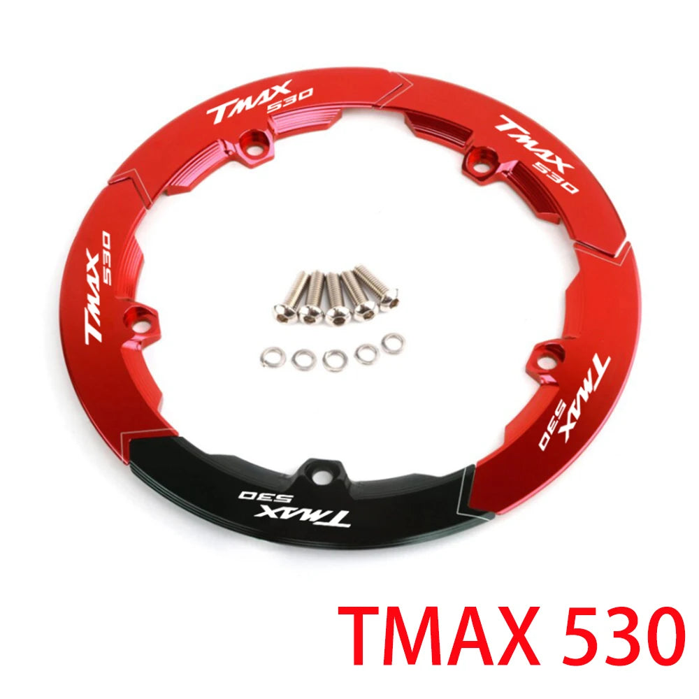 Per Yamaha TMAX 560 Tech max TMAX560 Tmax 530 SX 530DX Scooter per moto CNC Cinghia di trasmissione Protezione della copertura della puleggia