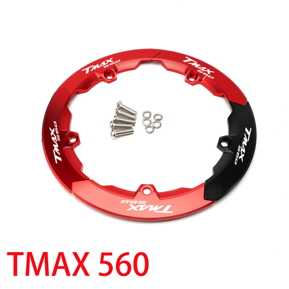 Per Yamaha TMAX 560 Tech max TMAX560 Tmax 530 SX 530DX Scooter per moto CNC Cinghia di trasmissione Protezione della copertura della puleggia
