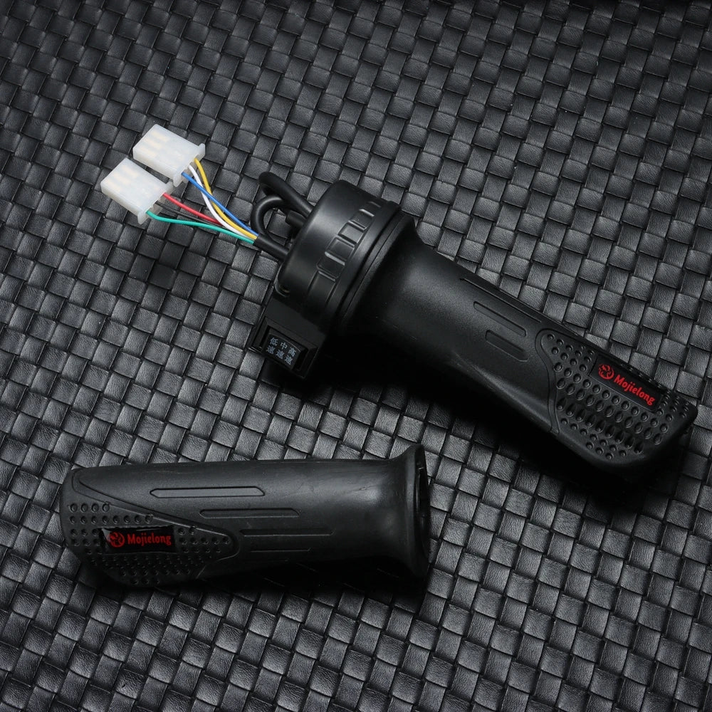 Acceleratore elettrico E-Bike Twist 12V 24V 36V 48V velocità manubrio acceleratore Scooter elettrico universale Twist ciclismo impugnatura dell'acceleratore
