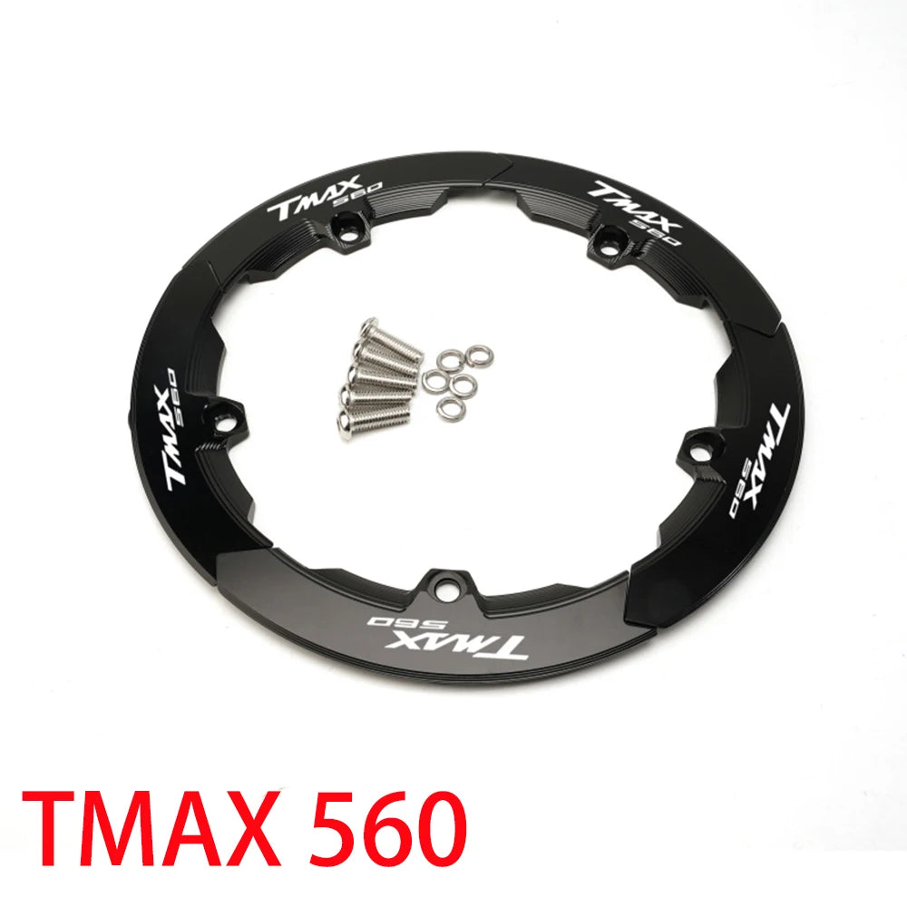 Per Yamaha TMAX 560 Tech max TMAX560 Tmax 530 SX 530DX Scooter per moto CNC Cinghia di trasmissione Protezione della copertura della puleggia