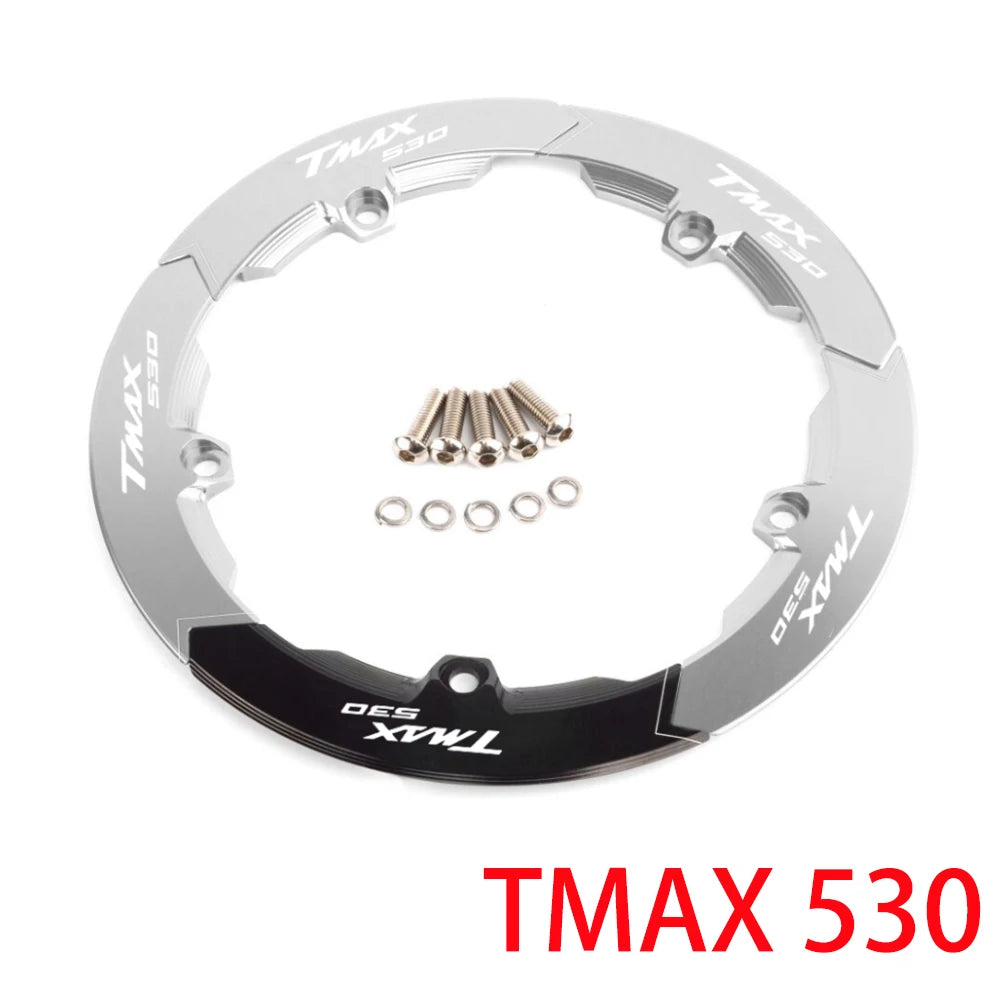 Per Yamaha TMAX 560 Tech max TMAX560 Tmax 530 SX 530DX Scooter per moto CNC Cinghia di trasmissione Protezione della copertura della puleggia