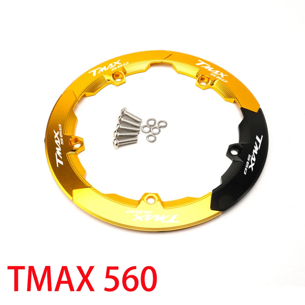 Per Yamaha TMAX 560 Tech max TMAX560 Tmax 530 SX 530DX Scooter per moto CNC Cinghia di trasmissione Protezione della copertura della puleggia