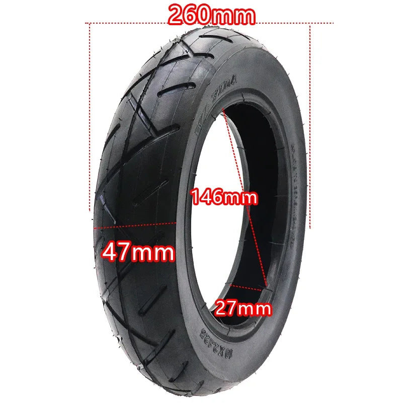 10 pollici 10x2.0 10x2.125 Scooter elettrico bilanciamento Hoverboard Self Smart Balance Pneumatico Tubo interno 10 pollici Pneumatico ruota