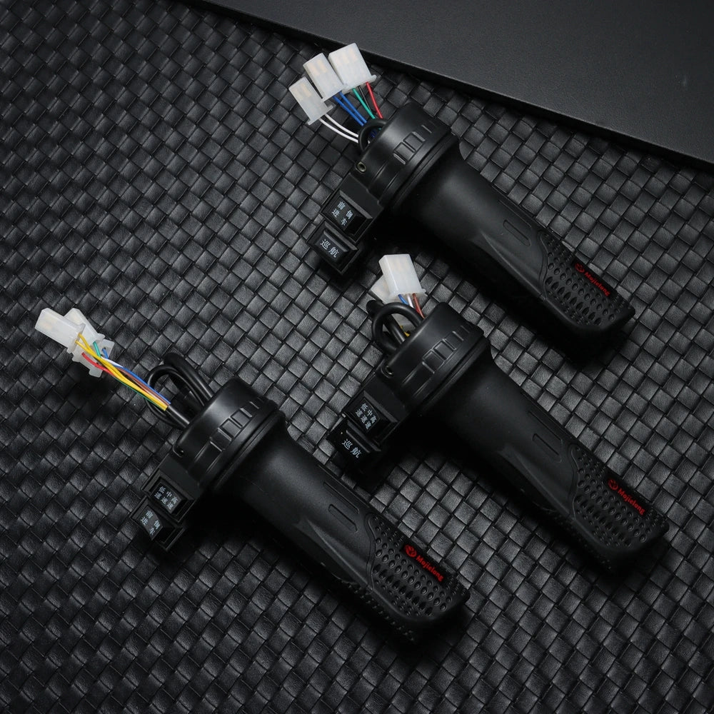 Acceleratore elettrico E-Bike Twist 12V 24V 36V 48V velocità manubrio acceleratore Scooter elettrico universale Twist ciclismo impugnatura dell'acceleratore