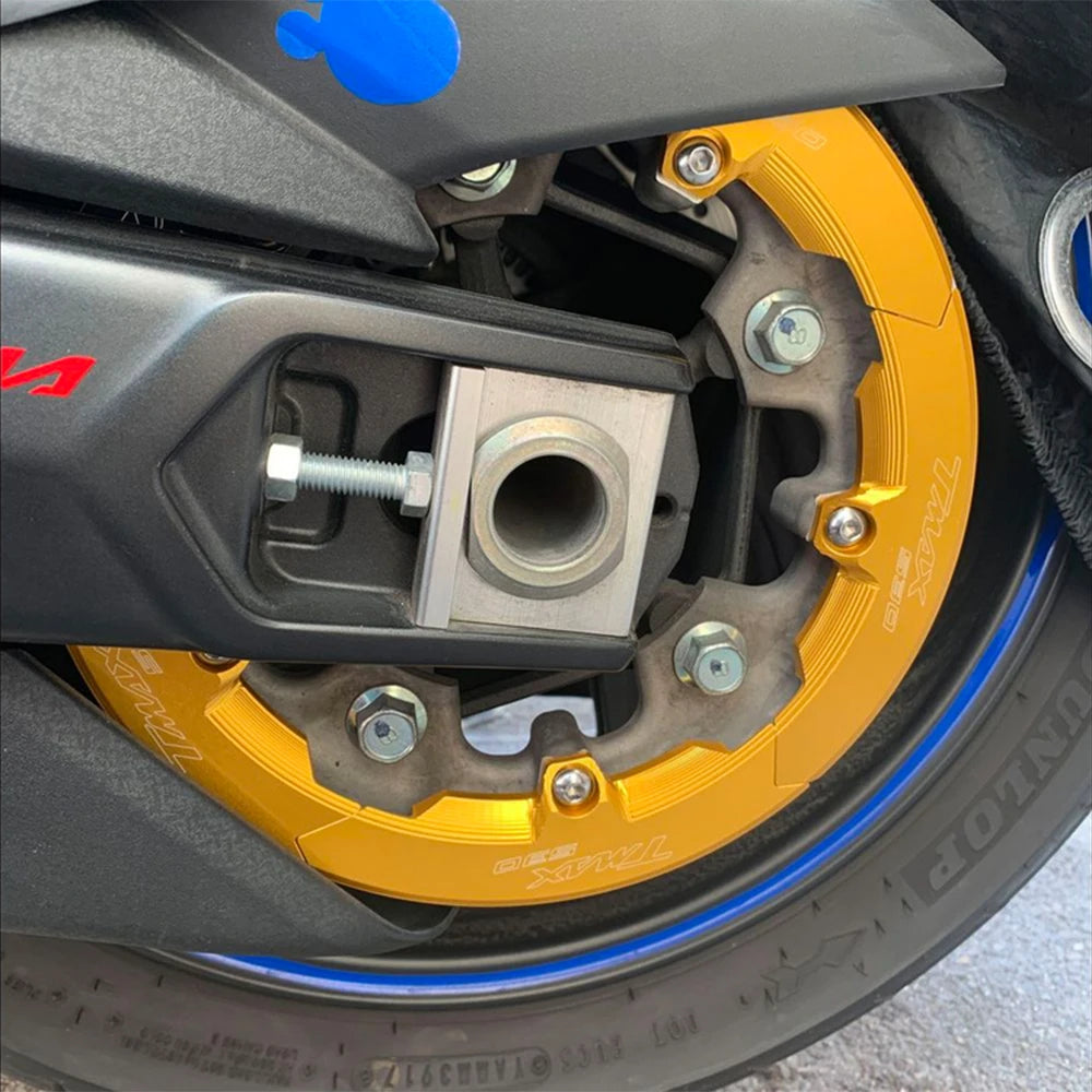 Per Yamaha TMAX 560 Tech max TMAX560 Tmax 530 SX 530DX Scooter per moto CNC Cinghia di trasmissione Protezione della copertura della puleggia