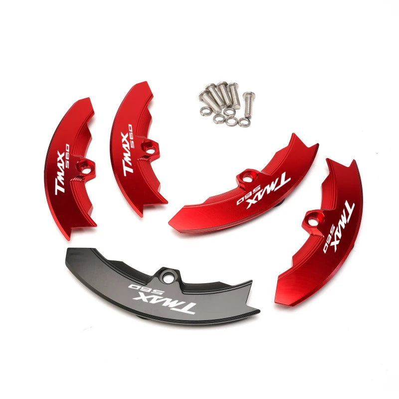 Per Yamaha TMAX 560 Tech max TMAX560 Tmax 530 SX 530DX Scooter per moto CNC Cinghia di trasmissione Protezione della copertura della puleggia