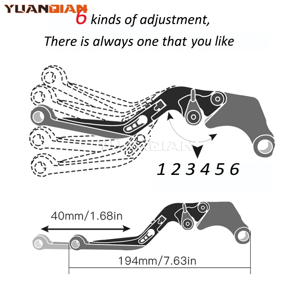 T-MAX TMAX 530 500 Moto per YAMAHA TMAX530 TMAX500 2001 2002 2003 2004 2005 2006 2007 Leve della frizione del freno Maniglie Fine