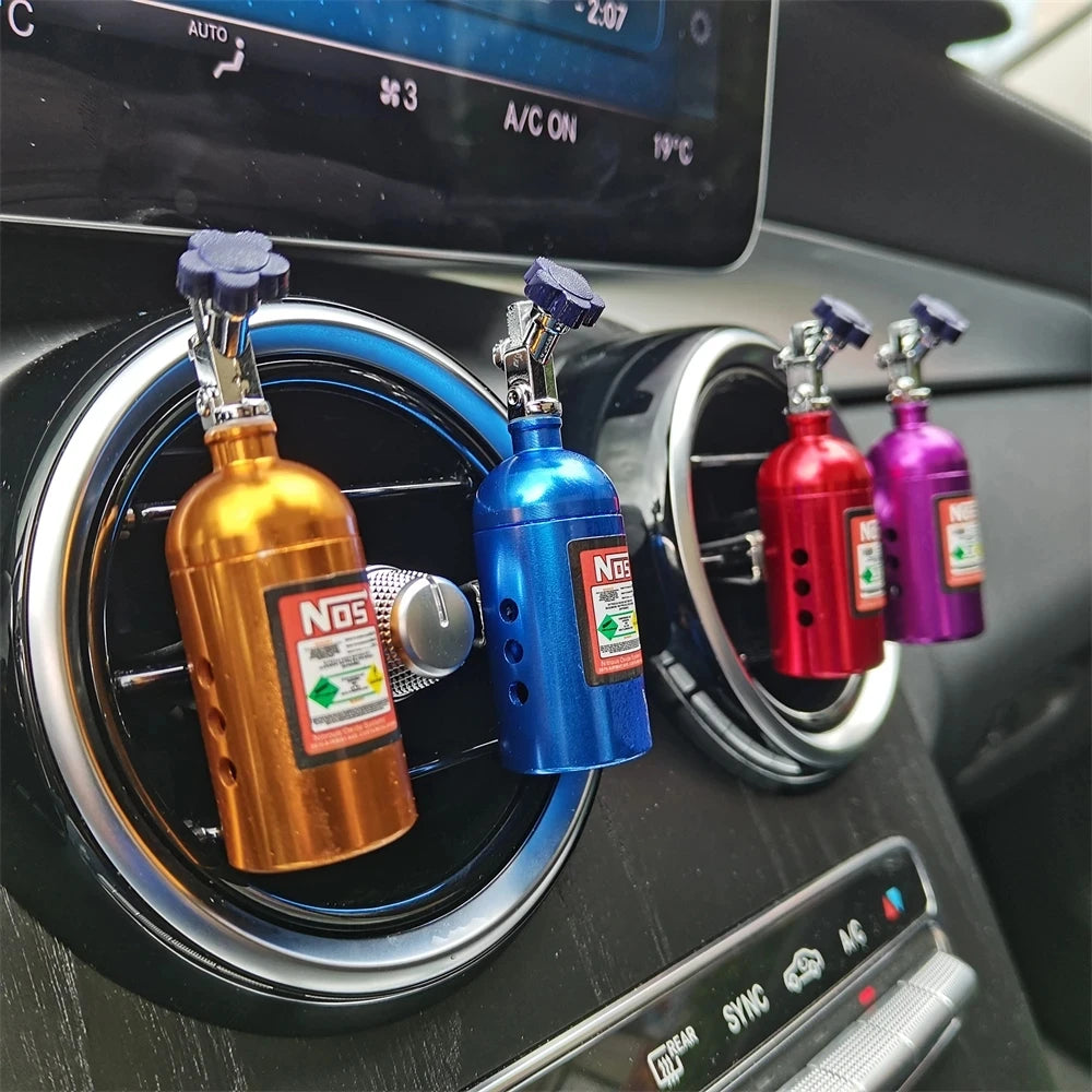 Deodorante per auto NOS Bottiglia di azoto Presa d'aria Aromaterapia Auto Aroma Outle Profumo Aroma Fragranze Accessori